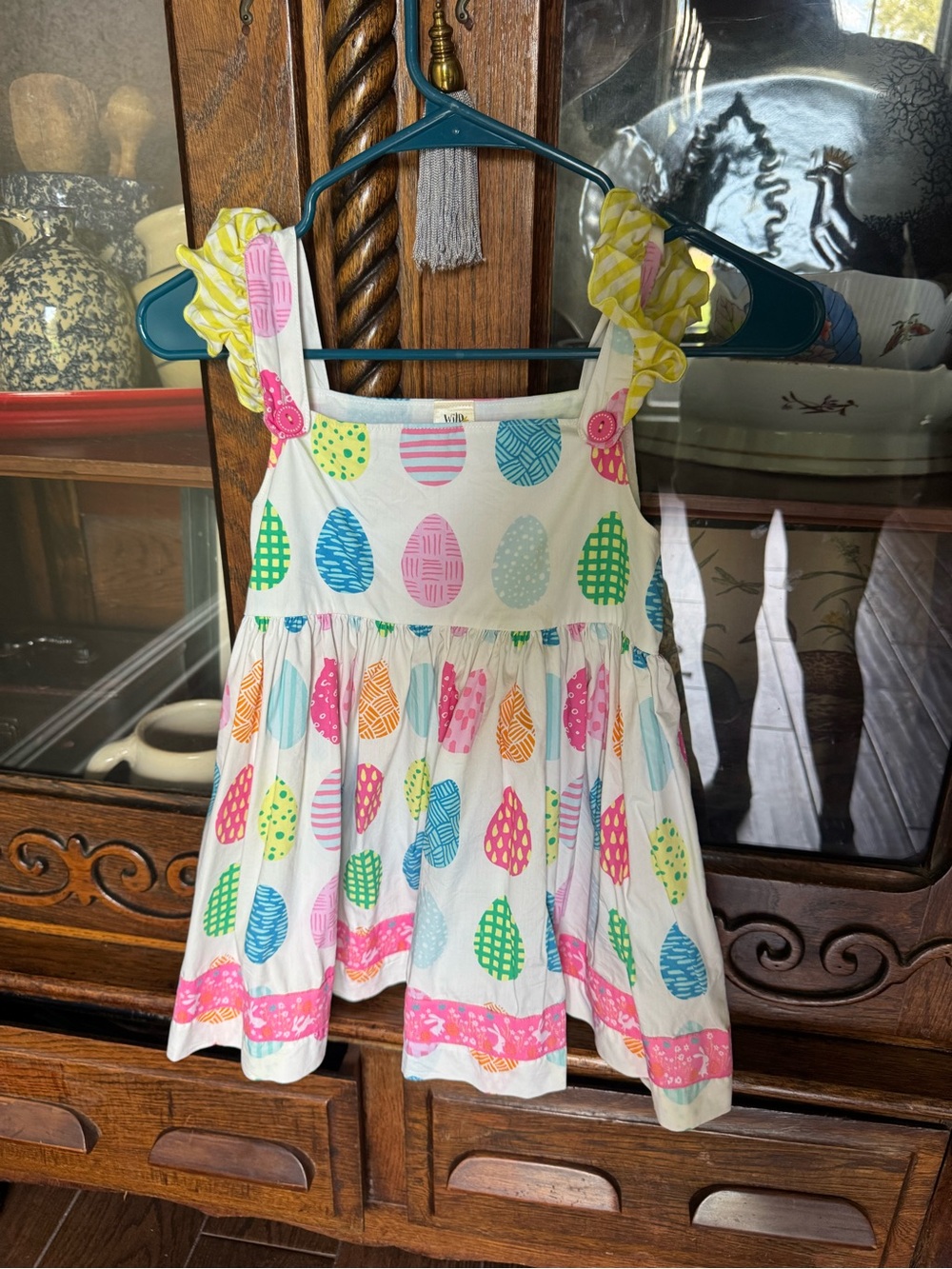 Girls Wildflowers clothing Egg-Cellent Dress size 8EUC Easter
